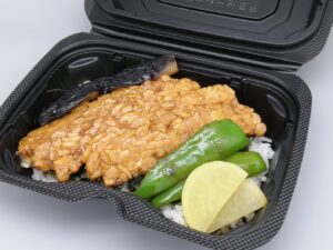テンペ照り焼き丼